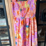 Petal and Pup Entro colorful floral smock maxi midi dress square neck show meyour mumu pockets Photo 0