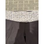 Lululemon Cropped Gray Leggings Slit Flair Size 6‎ Photo 2