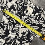 Anthropologie NWOT Somerset Blouse tropical black white floral top - XS Photo 11