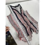 Sanctuary Top Womens Small White Orange Tribal Boho Southwestern Anthropologie Photo 6