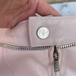 Nour Hammour nude pink Lambskin leather zip detail mini skirt size FR 36 S small Photo 5