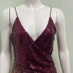 Windsor  Formal Sequin Gold Ombré Mini Dress Large Photo 1