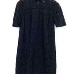 CeCe by Cynthia Steffe Women's Ingrid Black Cutaway Lace Shift Dress Photo 0