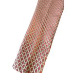 J CREW Collection Gold Coral Holiday Straight Ankle Pants Size 4 Photo 12