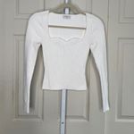 Babaton  Long Sleeve sculpt sweetheart neckline Size Small A31 Photo 2