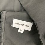 superdown  Black Strapless Crop Top XS Clubwear Party Night Out Sexy Photo 4