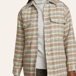 Eddie Bauer EUC  Peninsula Shirt Jacket Butterscotch Plaid Medium Retail $159.00 Photo 1