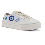 Soludos NEW  Leather Ibiza Platform Sneakers white for women 254 5M2T Photo 7