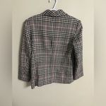 Talbots Wool Classic Houndstooth Blazer Old Money Classic Office Petite Size 10 Photo 1