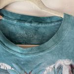 The Mountain XL Wolf Native Tribal Feather Teal Dream Catcher Oversized T Shirt Photo 6