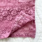 American Eagle  Outfitters Floral Sheer Lace Top M Fairy Romantic Cottagecore Photo 3