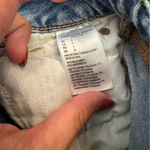 American Eagle  Shortie Lace Patch Denim‎ Shorts (Size 4) Photo 4