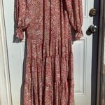 Free People  Feeling Groovy tiered floral maxi dress Size Medium Photo 8