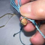 Pura Vida Set‎ of Three Blue and Gold Bead Stackable Bracelets Blue Photo 9