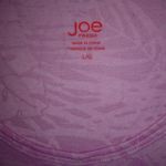 Joe Fresh  Pink Tshirt Scoop Neck Top L Photo 2