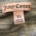 Juicy Couture  XS grey viscose blend cut out sleeve Photo 7
