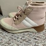 Sorel Out N About III Mid Sneaker in Nova Sand/ Chalk Pink- Size 8.5 Photo 4