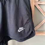 Nike  Womens Black Cotton Shorts Large Photo 1