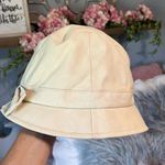 Talbots  Beige Bucket Hat with Bow Photo 3