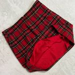 J.Crew Factory Red Plaid Wool Blend A Photo 5