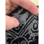 Athleta black tribal print muscle tank woman’s XS rash guard Photo 3