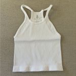 Free People Movement Happiness Runs Long Crop Tank White XS/S Photo 4