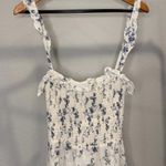 Reformation Noreen Smocked Midi Dress Lula Floral Size S Photo 4