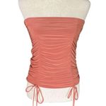 Popular 21  Ruched satin Tube Top Photo 0