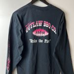 Pacific&Co Vintage Outlaw BBQ T Shirt Black XL Extra Large Graphic Tee 100% Cotton Solid Photo 7