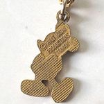 Disney Walt Vintage Gold Tone Necklace Estate Mickey Mouse Official Photo 3