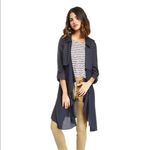 Line and Dot NWT  FLOWY TRENCH COAT Photo 0