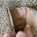 Lucky Brand  Natania Womens Boots Sz 9M Tan Leopard Safari Chic Tan Chunky Heel Photo 8
