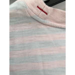 Guess x A$AP Rocky Striped Pastel Crop Top - Pink/Blue - Size M Photo 2