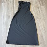 Elegant Black Strapless Maxi Dress Size XL Photo 4