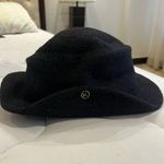 Black Wool Fedora Hat Photo 1