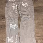 SheIn Butterfly Jeans  Photo 0