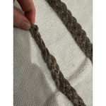 Womens Vintage Braided Chain Belt Metallic Silver Adjustable Dressy Fashion Photo 6