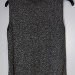Liz Claiborne  Silver Sparkle Sleeveless Tank Top‎ Petite Medium Photo 0