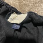 Universal Threads Universal Thread Shirt Womens Small Linen Puff Black Long Sleeve Vneck Romantic Photo 1