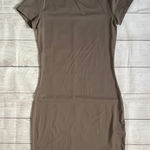 H&M  Taupe Brown Short Sleeve T-Shirt Dress NWT Photo 0