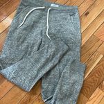 Old Navy  gray jogger sweatpants with drawstring and back pocket size small Photo 0
