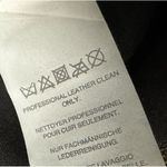 J.Crew Genuine Leather Pixie Black Tuxedo Stripe Back Zip Legging Womens 2 Photo 7