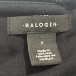 Halogen ‎ Black Fitted Square Neck Shelf Bra Tank Top small Photo 1