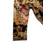 American Vintage 90s Y2K Velvet Dragon Bird Motif Top Medium #15 Photo 7