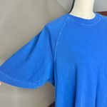 Free People Movement Icon Tee Ultra Indigo Blue Medium M Oversized Short Sleeve Photo 4