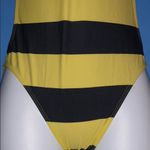 Delia's Rugby Stripe One Piece Bathing Suit Yellow Photo 2