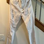 Just Black  Denim White Distressed Skinny Jeans Size 29 nwt Photo 3