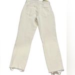 L'Agence L’AGENCE High Rise cropped Slim White Denim Size 24 Photo 1