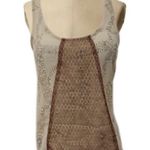 Staring At Stars Brown Tank Top Photo 0