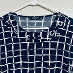 B&W Dress Top. Sm (runs big). NWOT Photo 2